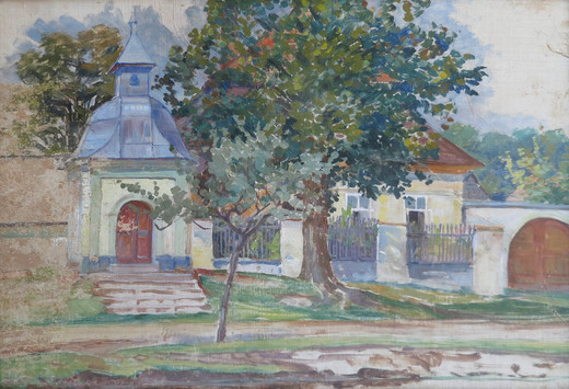 Vyobrazení kněževeského zámku ze závěru 19. století